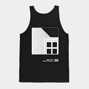 Storm Windows / Minimal Style Graphic Artwork Tank Top